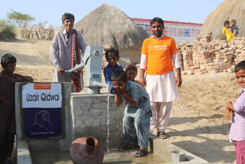 10 Hand pumps / Water Wells in Tharparkar district (Thar Desert)